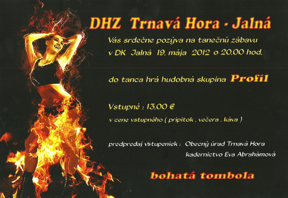 Fotogaléria III. ročník hasičského plesu DHZ Trnavá Hora (25) III. ročník hasičského plesu DHZ Trnavá Hora