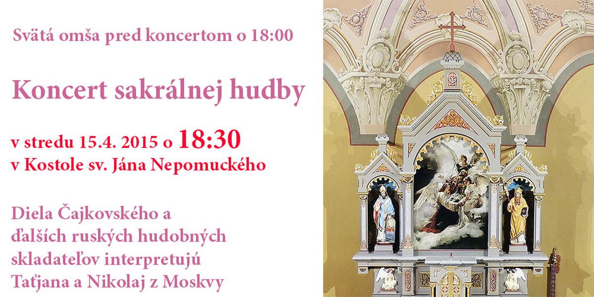 Fotogaléria Koncert sakrálnej hudby v Kostole sv. Jána Nepomuckého (10) Koncert sakrálnej hudby v Kostole sv. Jána Nepomuckého