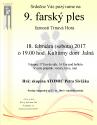 IX. farský ples farnosti Trnavá Hora IX. farský ples farnosti Trnavá Hora